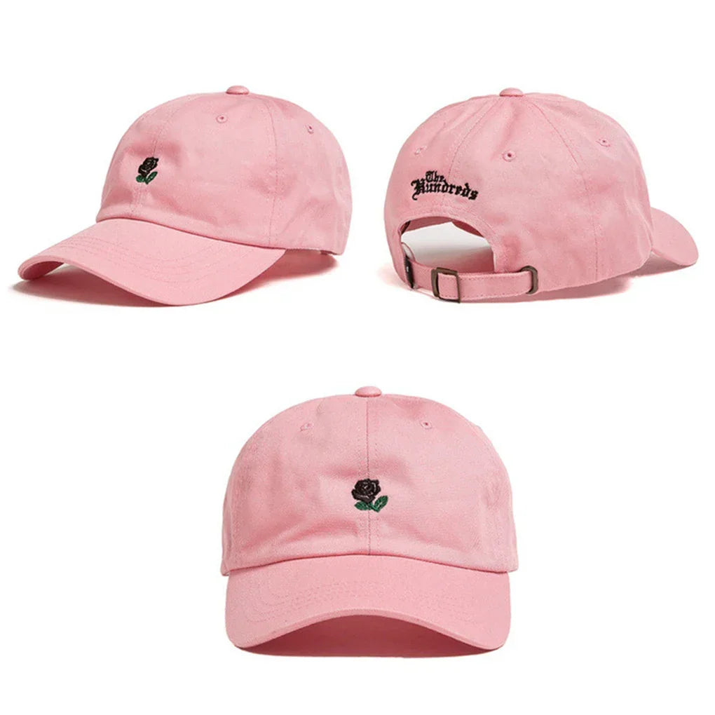 Gorro Rosa Bordado
